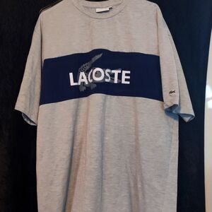 Lacoste Men's Tall Fit Colorblock Jersey T-Shirt